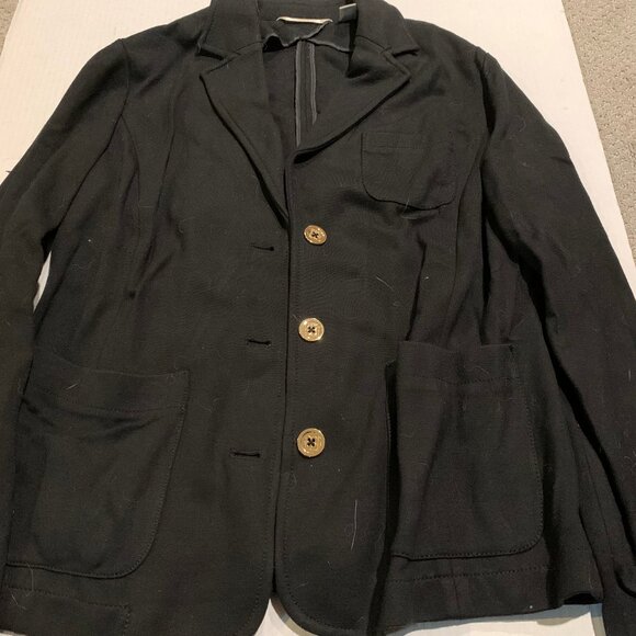 Liz Claiborne Button Up Black Blazer Jacket - Picture 3 of 6